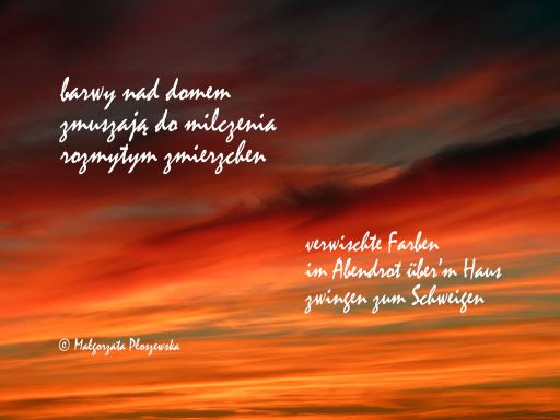 verwischte Farben